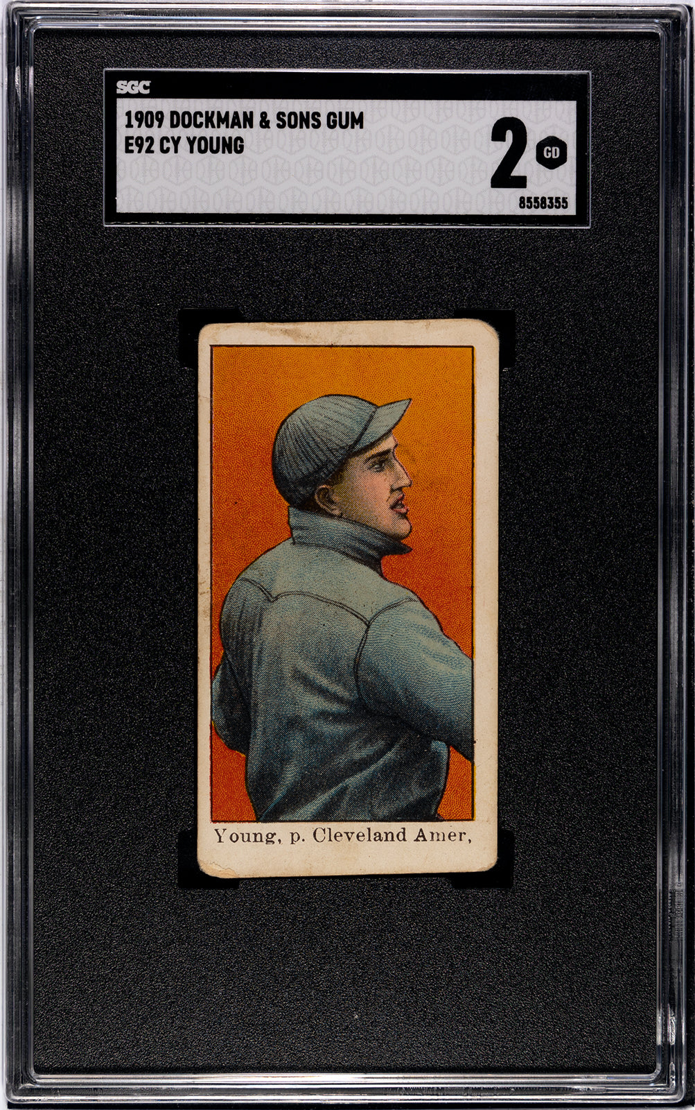 1909 E92 Dockman & Sons Cy Young - SGC 2