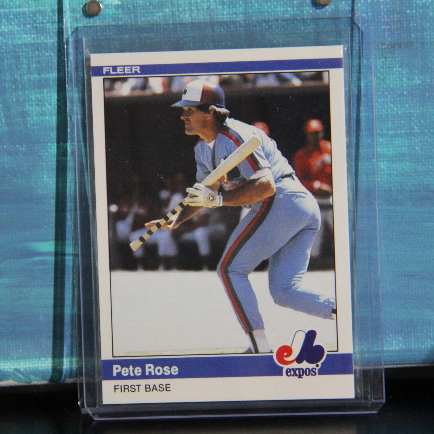 1984 Fleer Update #U-102 Pete Rose